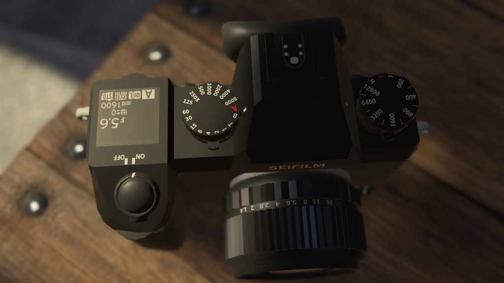 3Dモデル カメラ S-H1