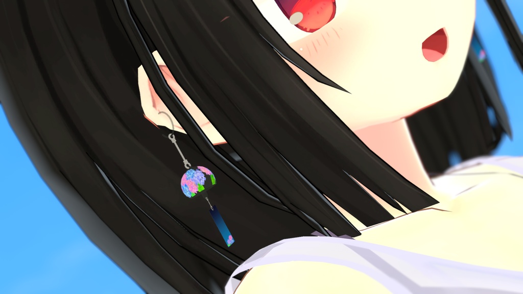 風鈴のアクセサリー