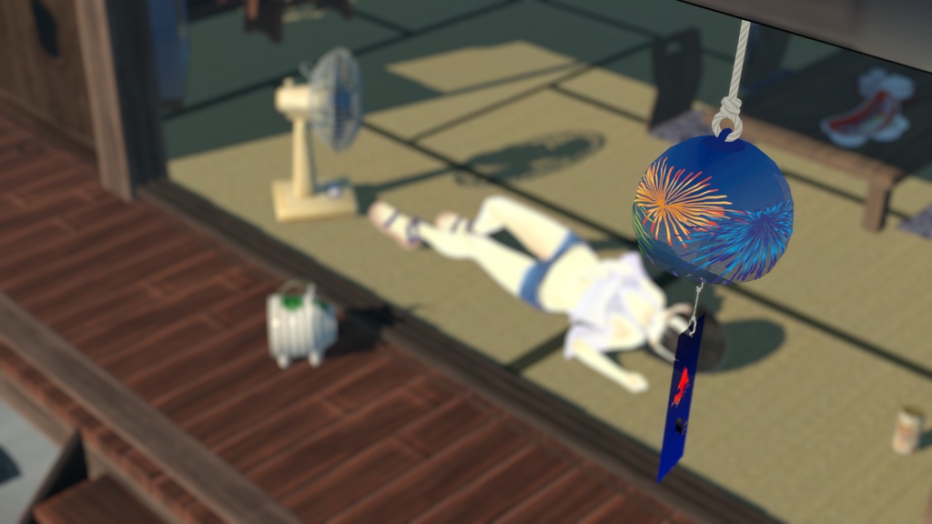 風鈴のアクセサリー