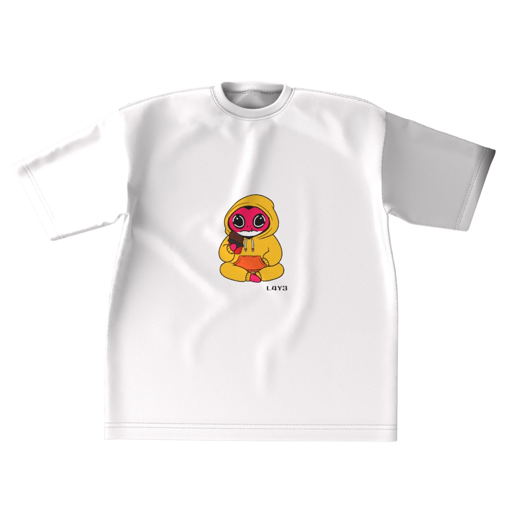 L4Y3 オリジナルキャラクターTシャツ