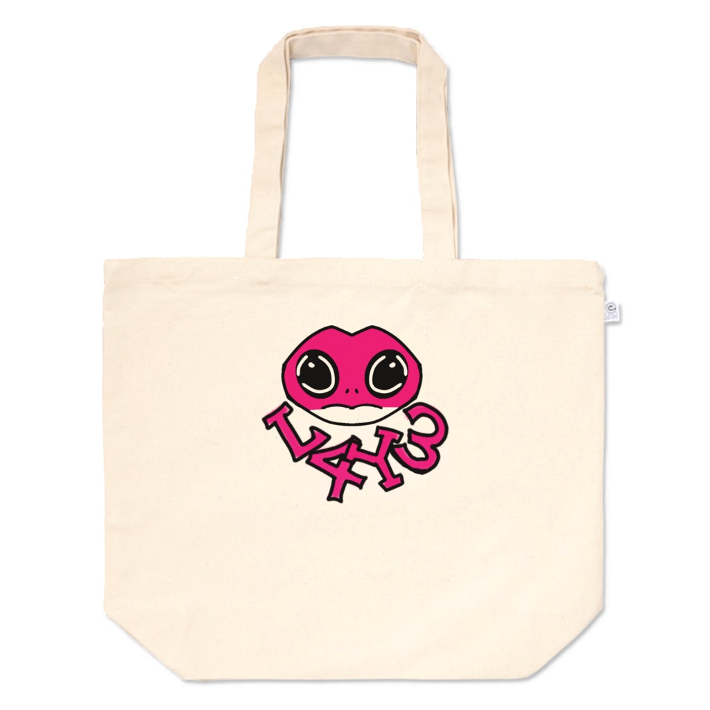 L4Y3オリジナルキャラクター　トートバッグ 