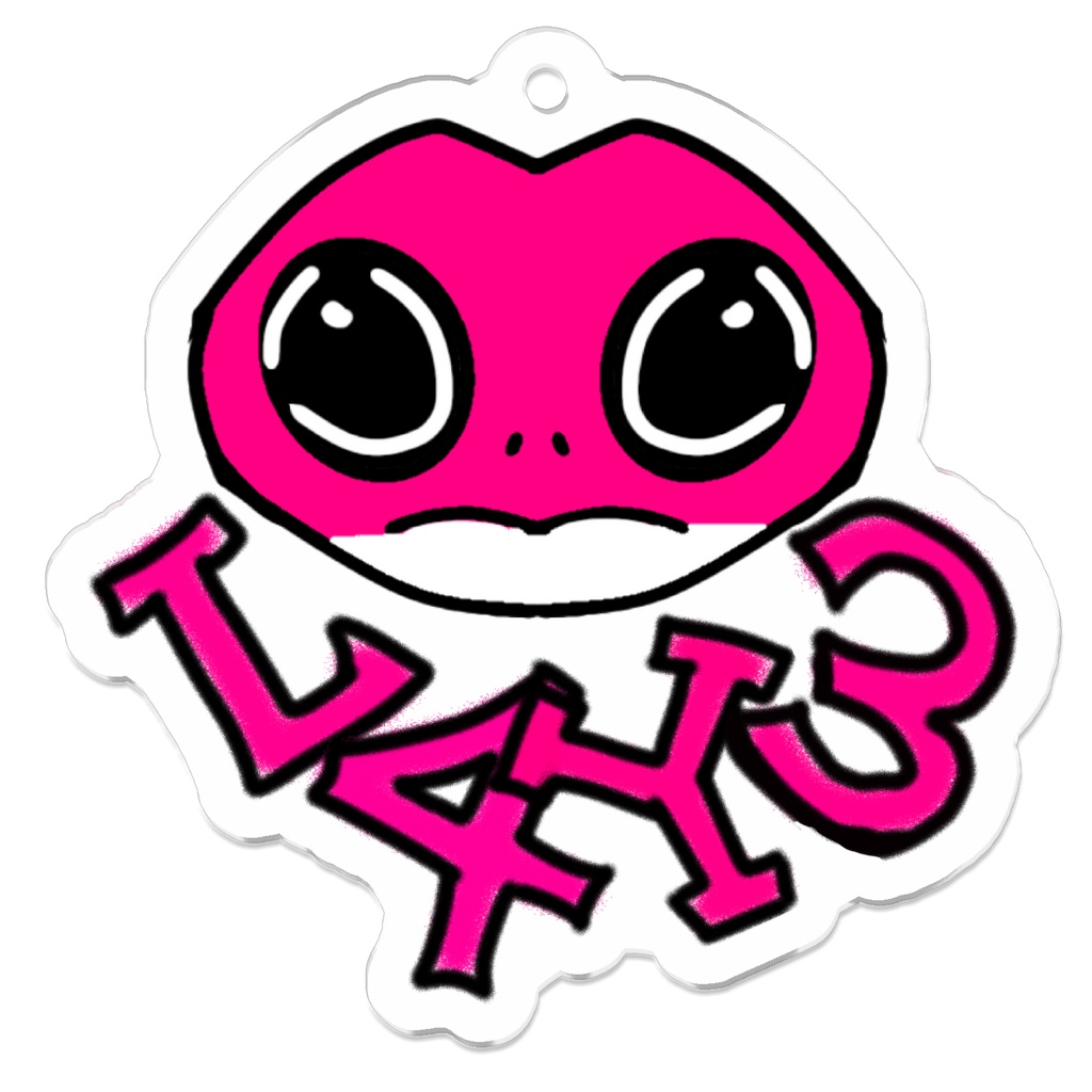 L4Y3オリジナルキャラクター　アクリルキーホルダー