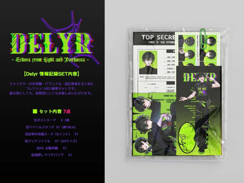 【Delyr】情報記録 SET