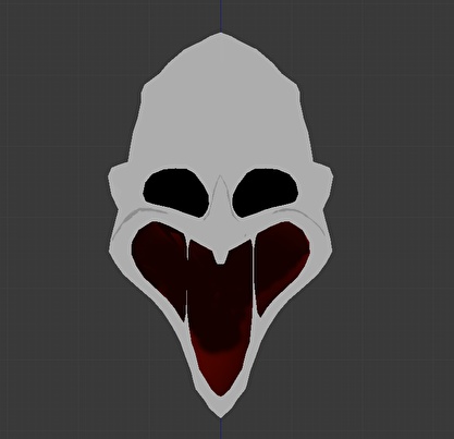 3Dモデル　呪われ君