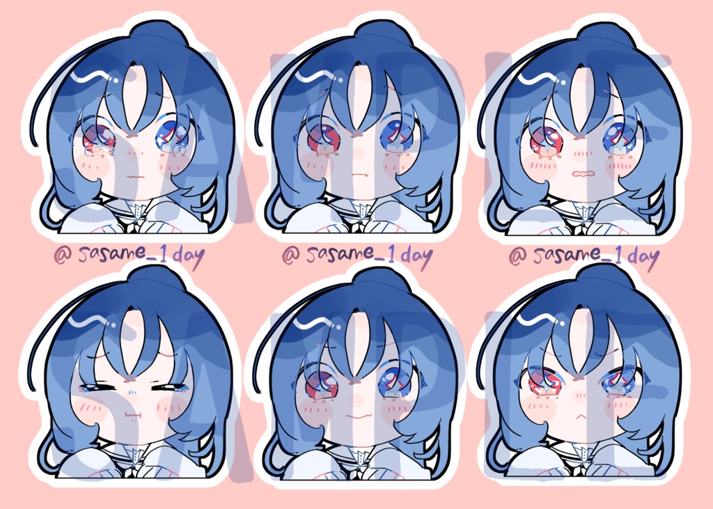 ちびささめアクリルキーホルダー