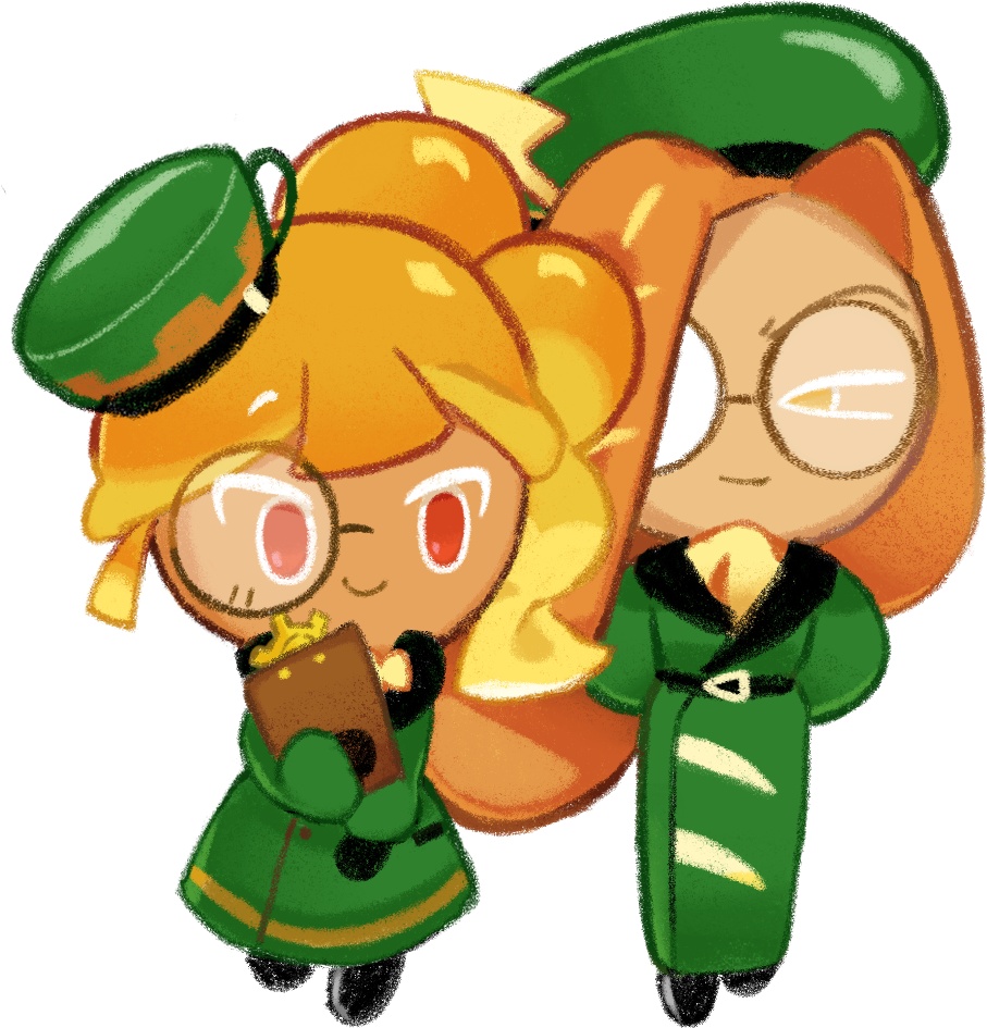 バゲット味クッキーとコーヒーキャンディ味クッキーのアクキー