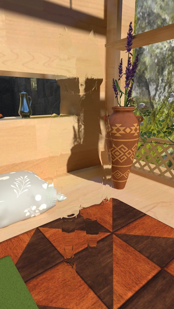 【VRChat用】光学迷彩ギミック(簡単導入ツール付き)。optical camouflage gimmick.