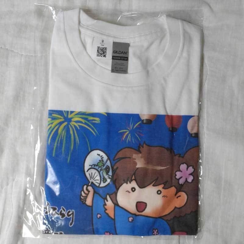 盆踊りひらりちゃんTシャツ