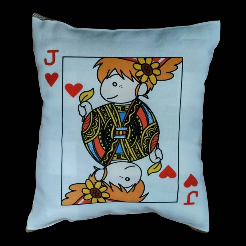 ひらりーず トランプミニクッション