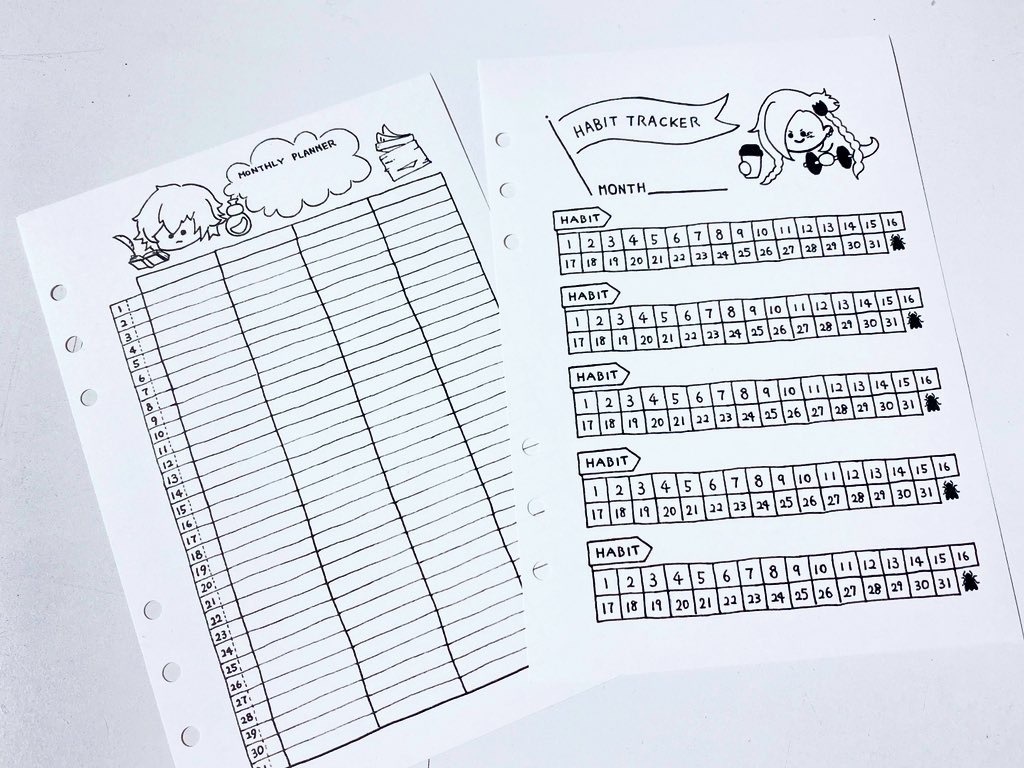 堕天司の手帳リフィルセット/A5