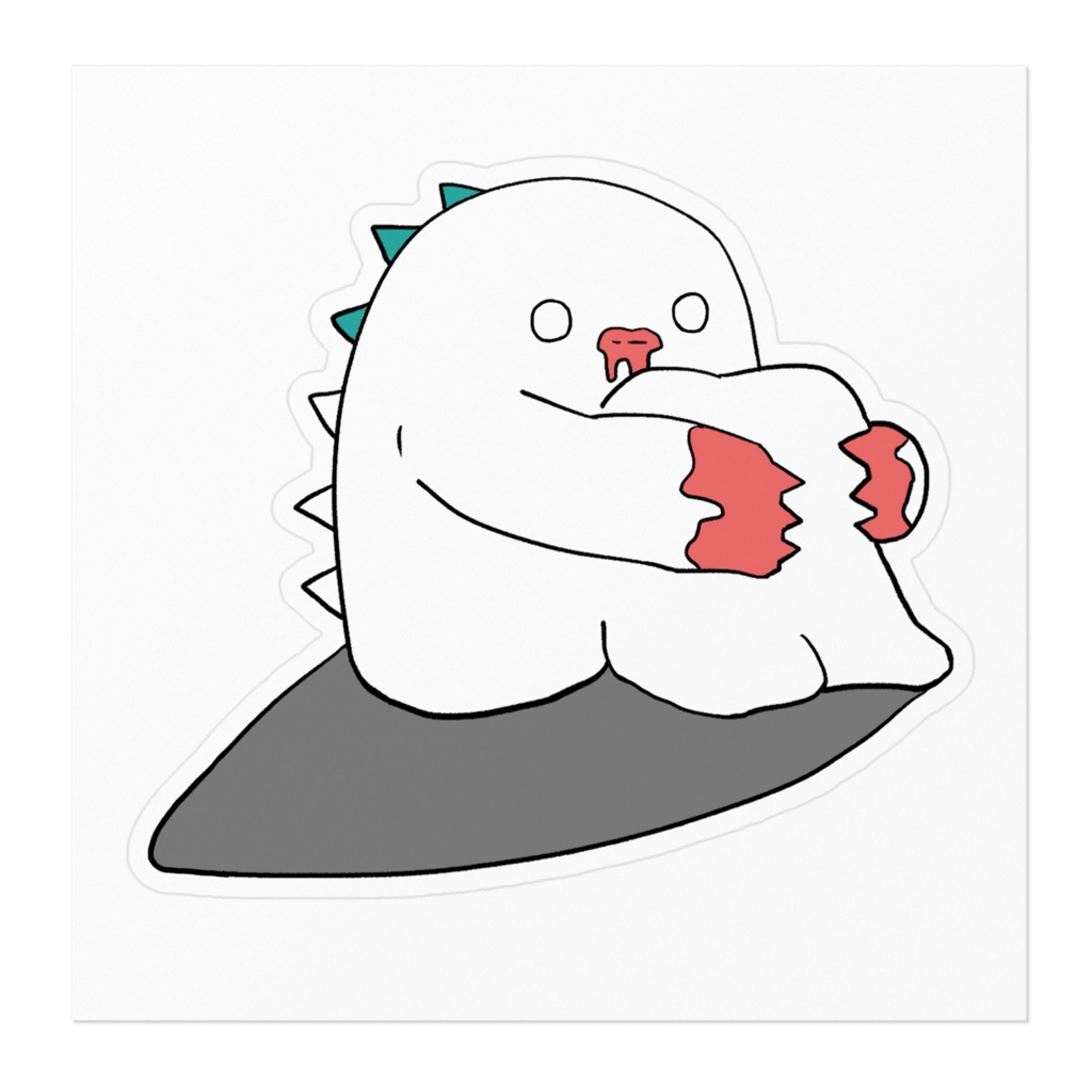 ステッカー「かいじゅう」