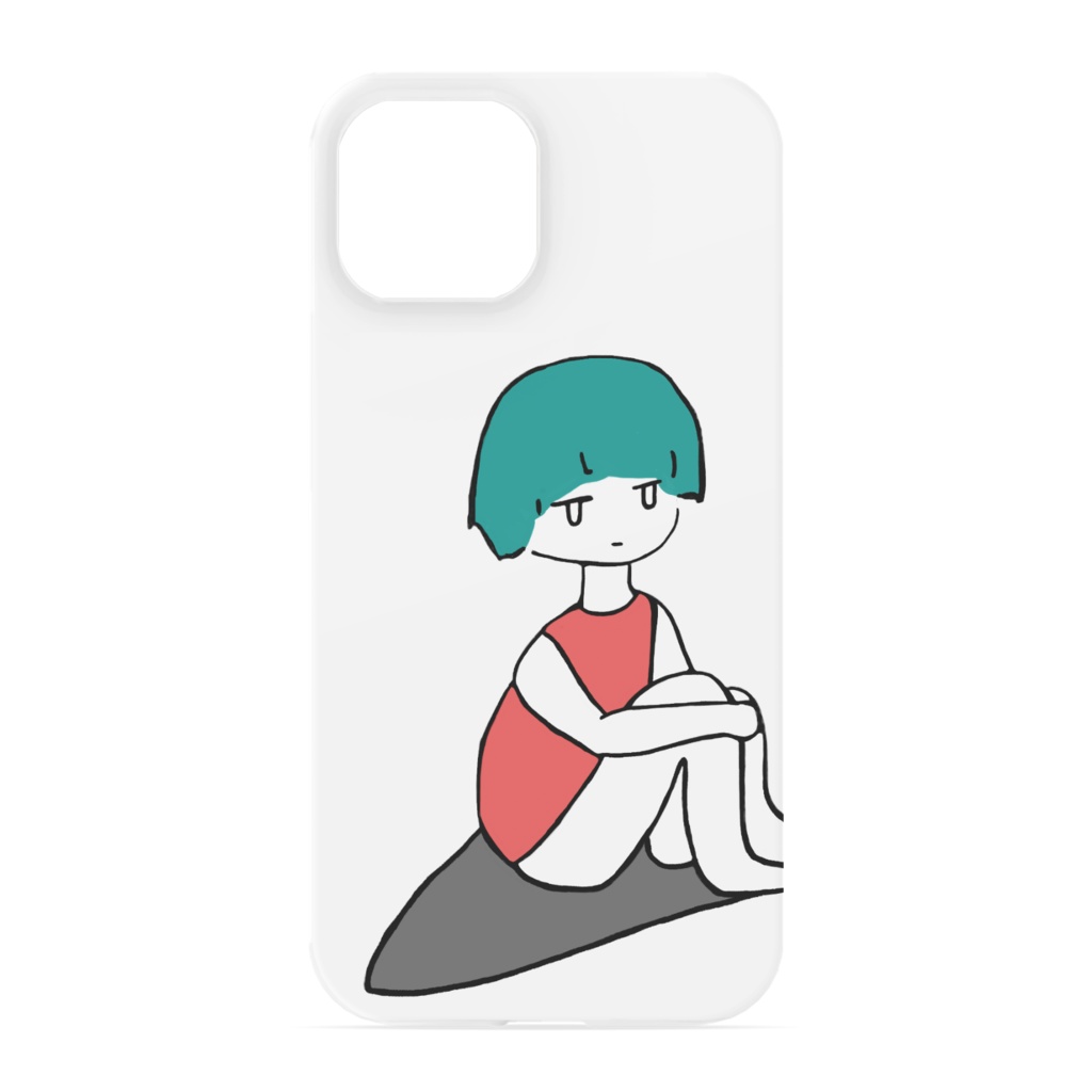 iPhoneケース「おすわりよーじょ」
