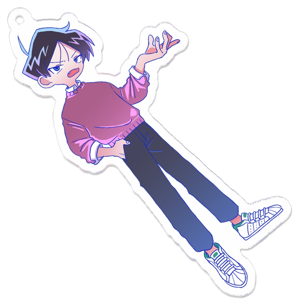 無敵と小田のアクキー