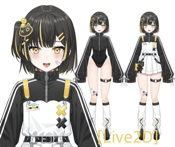 [Live2D] 黄色い女の子 