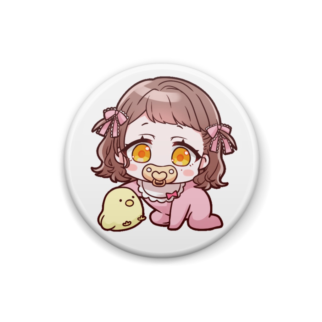 ばぶばぶ缶バッチ