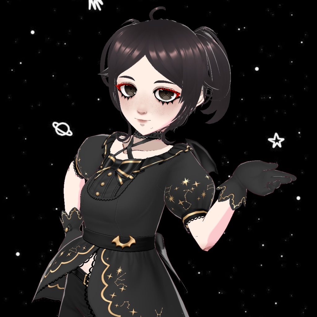 {FREE!} Sun Sundrop FNAF-Inspired Cosplay Paint Makeup (+ Red Lash)