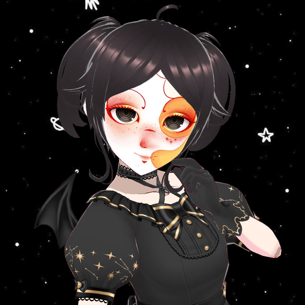 {FREE!} Sun Sundrop FNAF-Inspired Cosplay Paint Makeup (+ Red Lash)