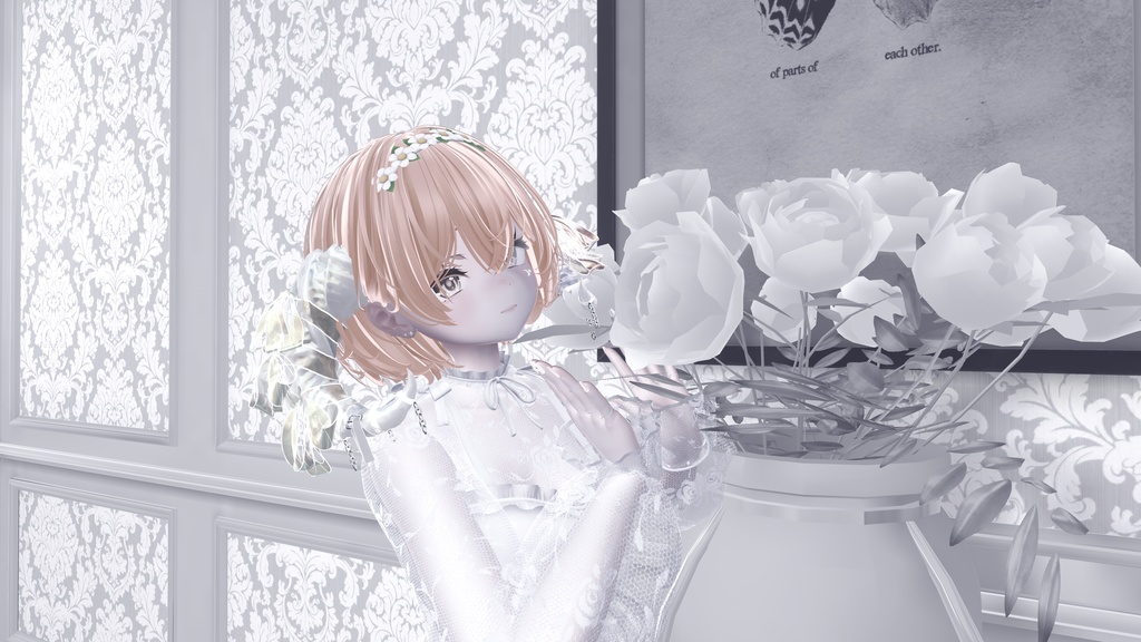 〈揺れ感ばっちり〉もりもりリボンのツノ〈for VRChat〉