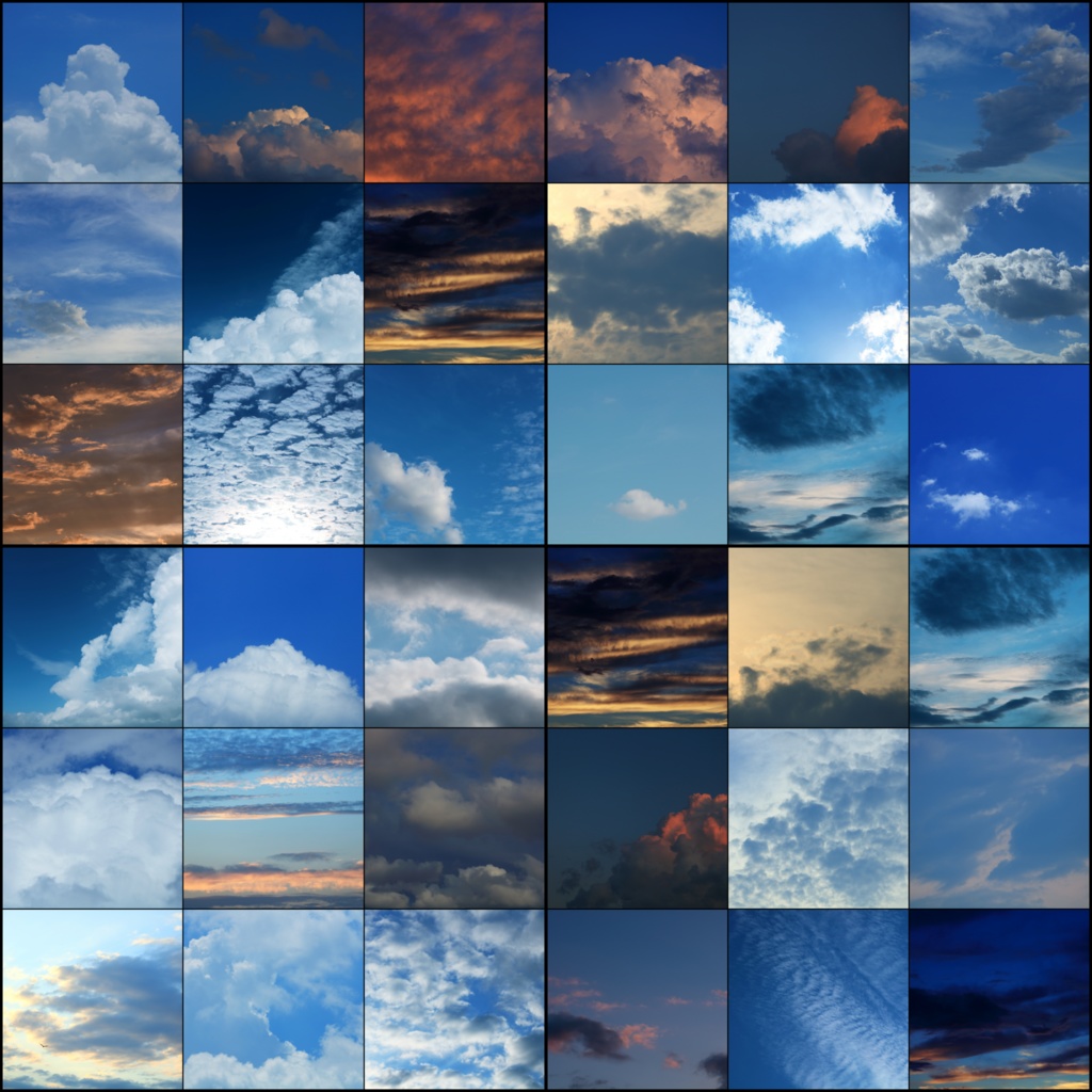 1_雲の写真(50枚)