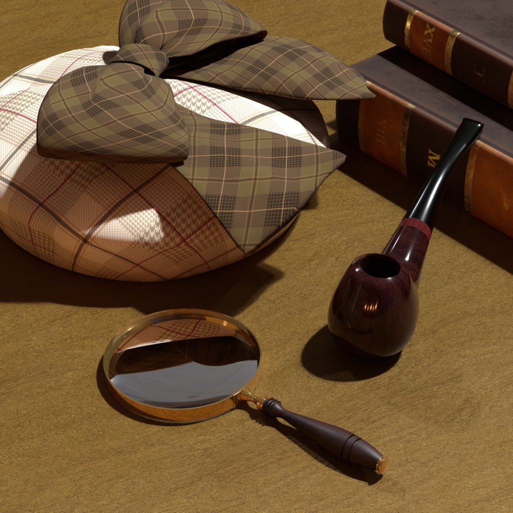 【VRchat想定】探偵なりきり3点セット【マヌカ対応】