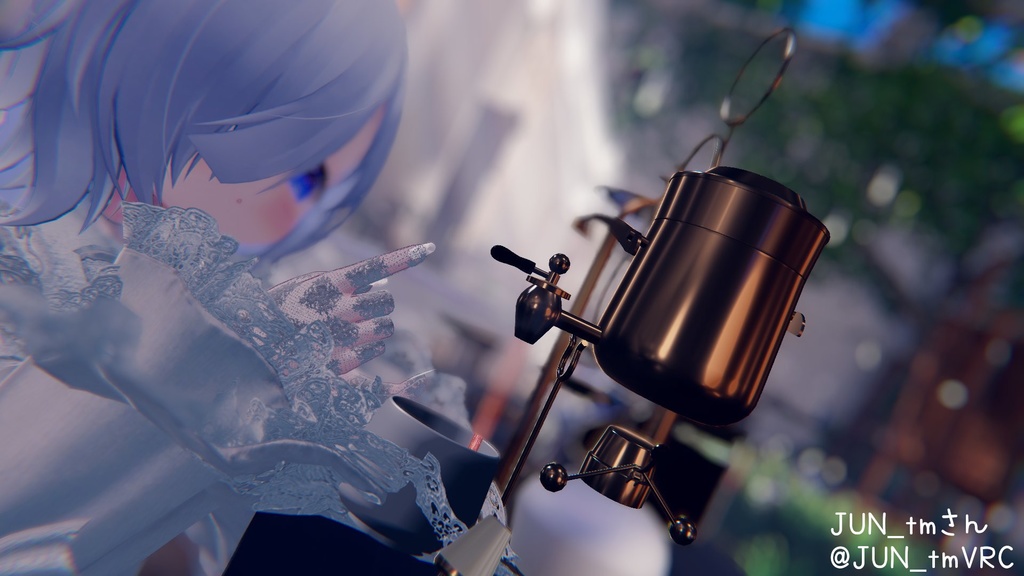 いつでもどこでも自分だけの喫茶店 - ベルギーサイフォン【VRchat】【MA対応Avaterコーヒーギミック】