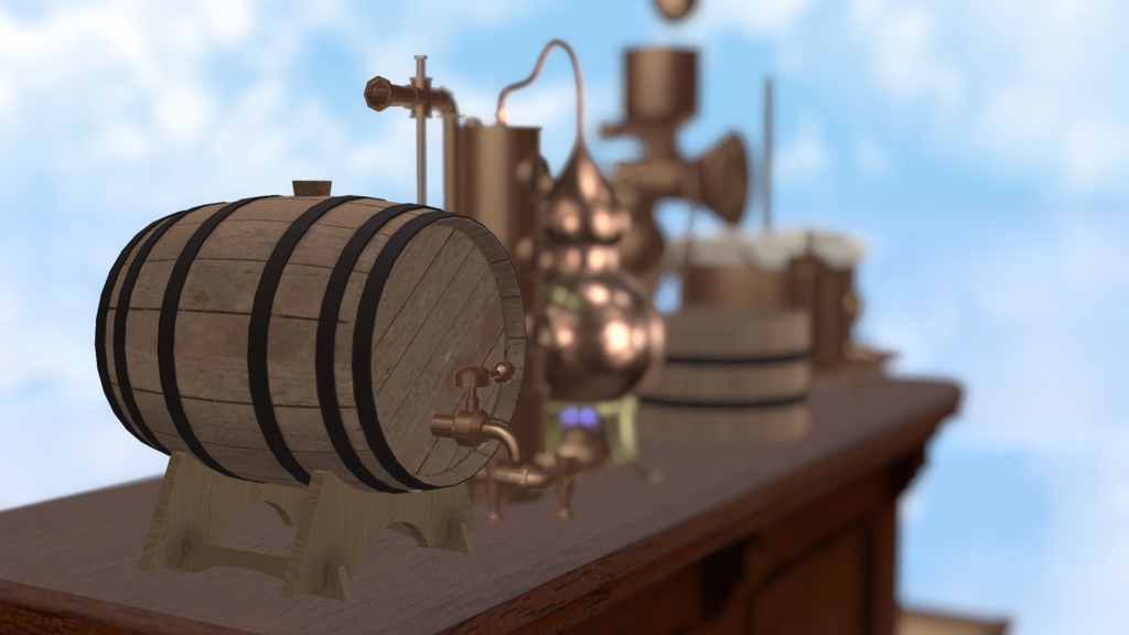 世界初、どこでもウイスキーがつくれる蒸留キット「WhisKit !」【VRChat】【MA対応アバターギミック】
