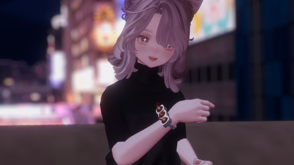 腕時計につけていつでも食べられるたこ焼き「TAKOCCHI」【VRChat】【MA対応アバターギミック】