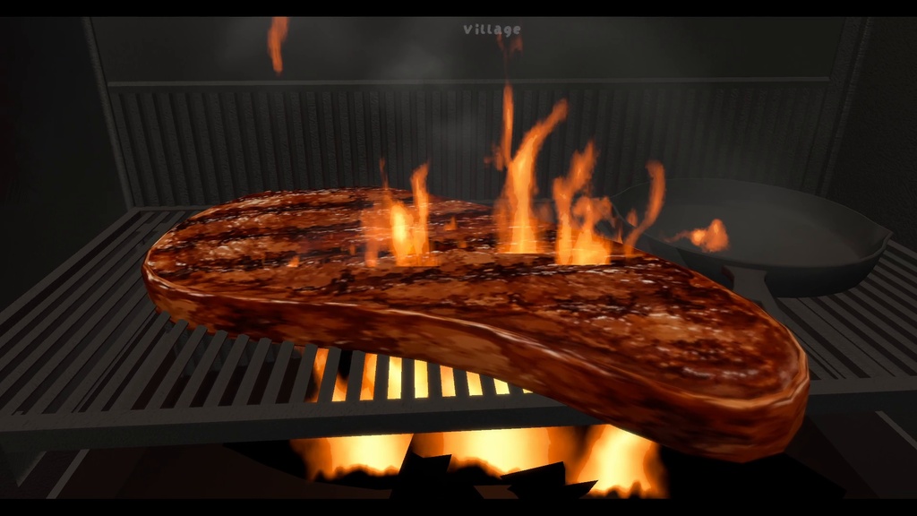 【無料版あり】9種類の食材を焼いて食べられる焚き火ストーブ「チル薪 / ChillMaki」【VRChat】【MA対応アバターギミック】