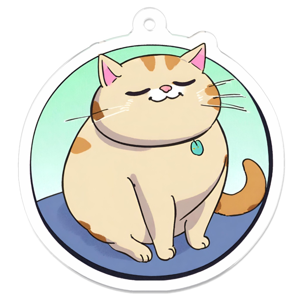 ぶーにゃん アクリルキーホルダー(コーティング)