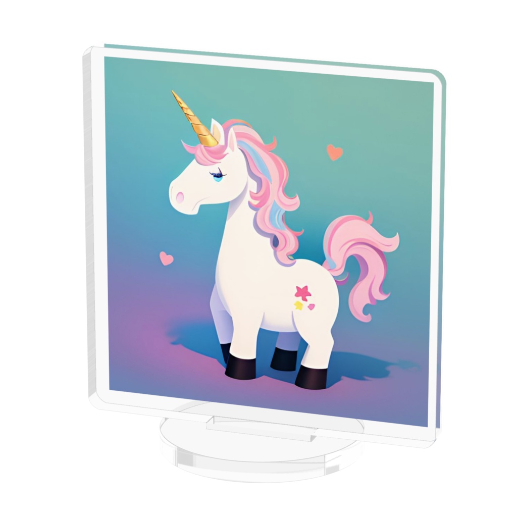 ユニコーン アクリルフィギュア