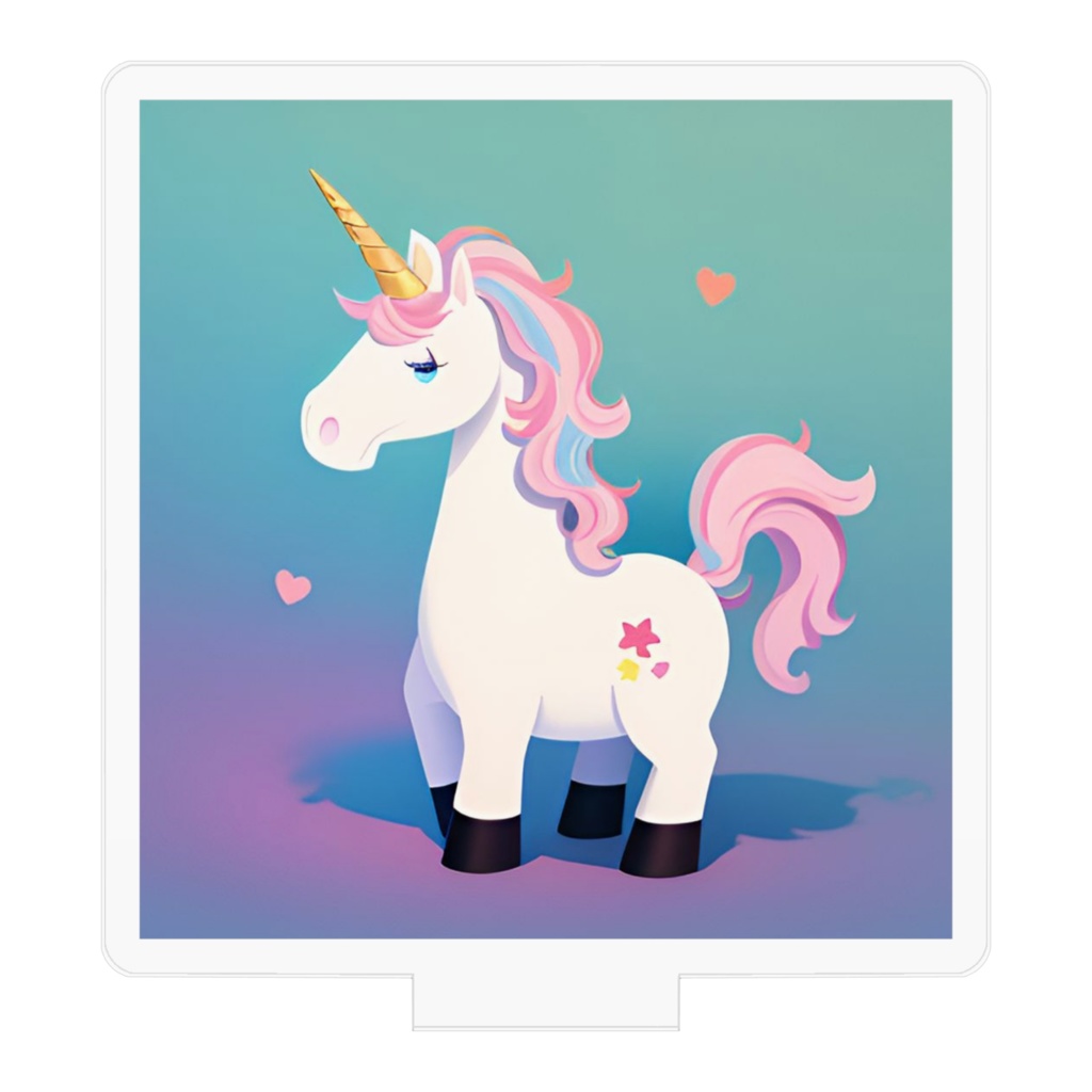 ユニコーン アクリルフィギュア