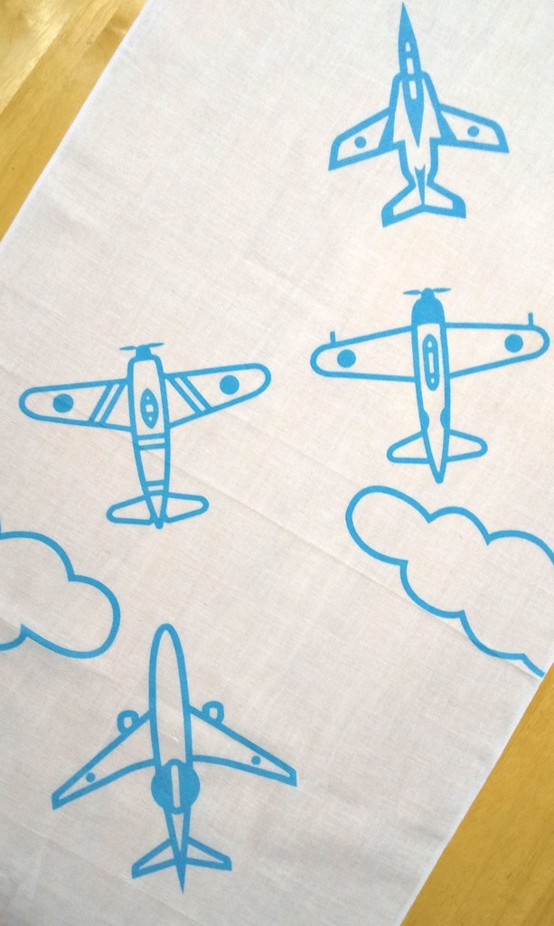 注染「護国てぬぐい 御空能満毛利(オソラノマモリ)」_日本製