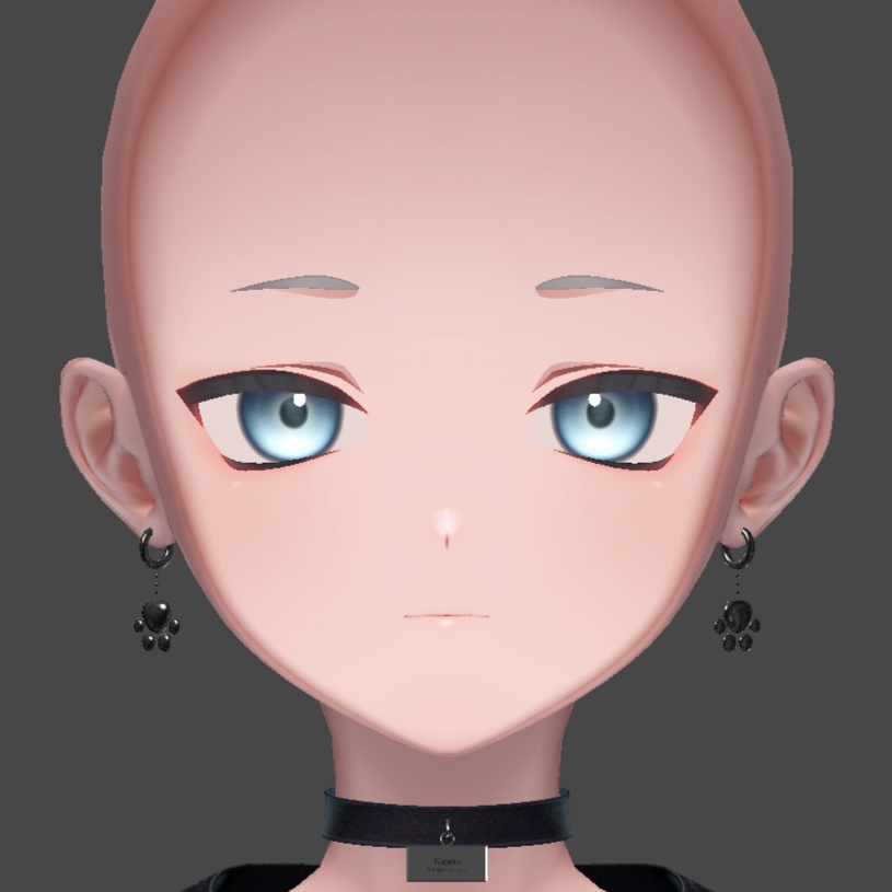 【くうた-Kuuta 】くうたくん対応肉球ピアス Kuuta Paws Ear Rings