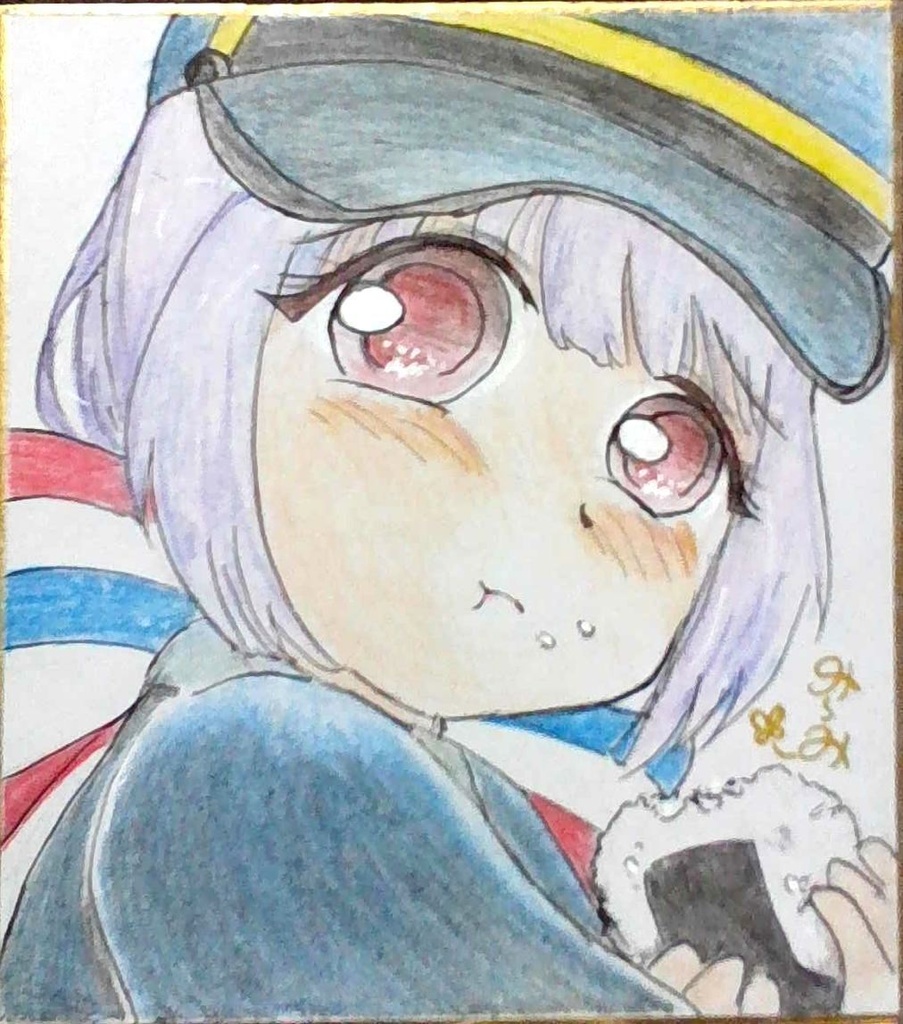 松代うさぎちゃんミニ色紙