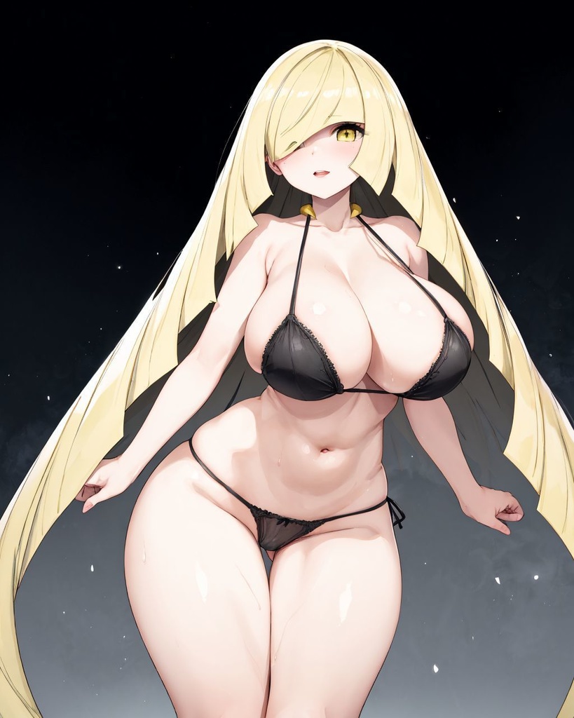 Lusamine Chibi Doujinshi Art Set - Elegant and Playful Pokemon Villain Vibes