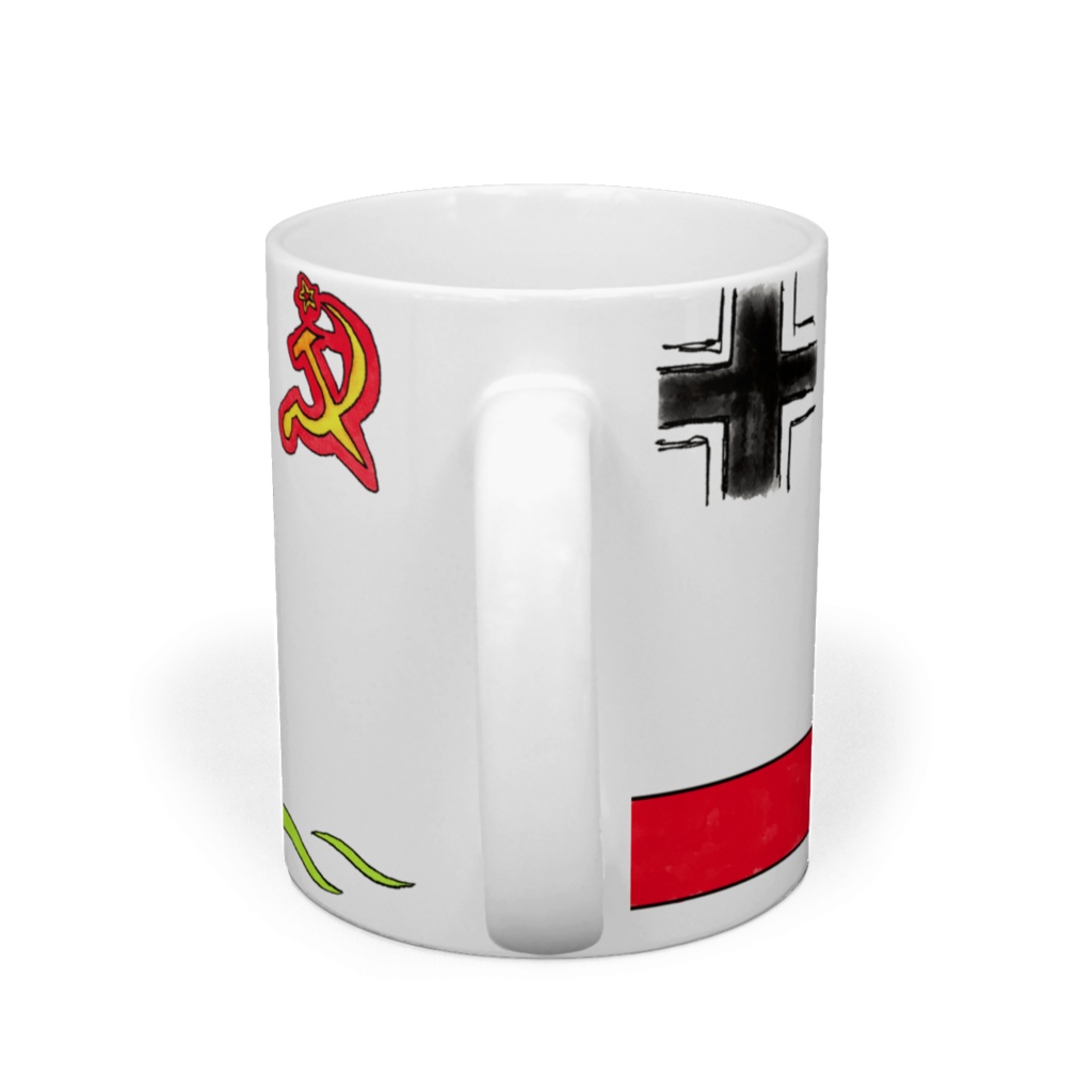 戦え戦争マグカップ