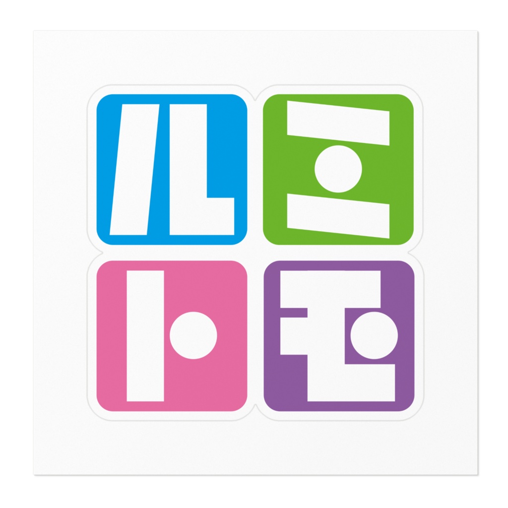 ルミ友ステッカー