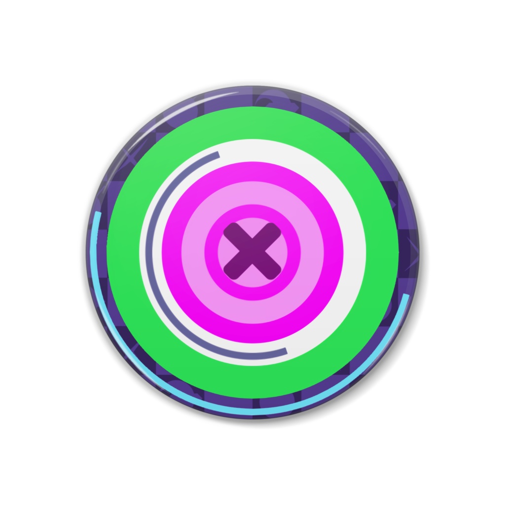 勇者マスピー缶バッジ MangoLoco