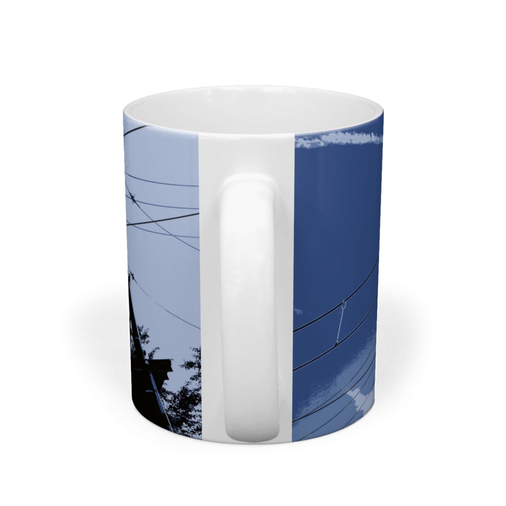 マグカップ 高架線