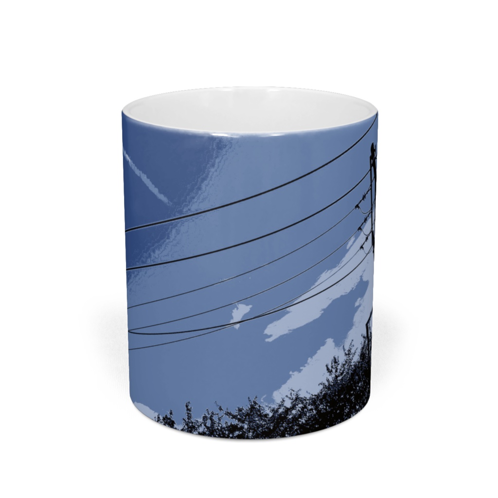 マグカップ 高架線