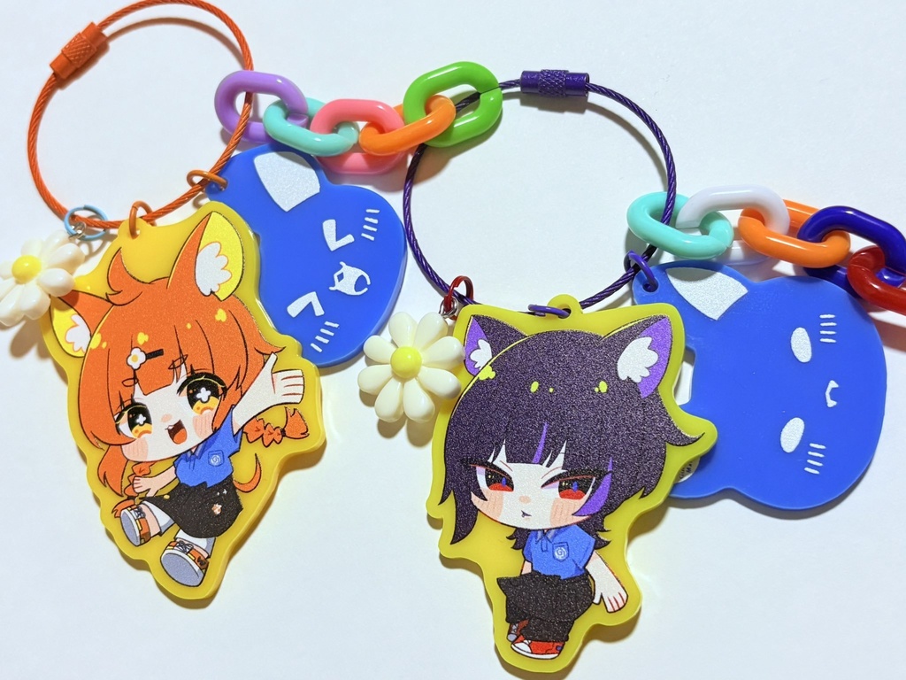 アクリルキーリング