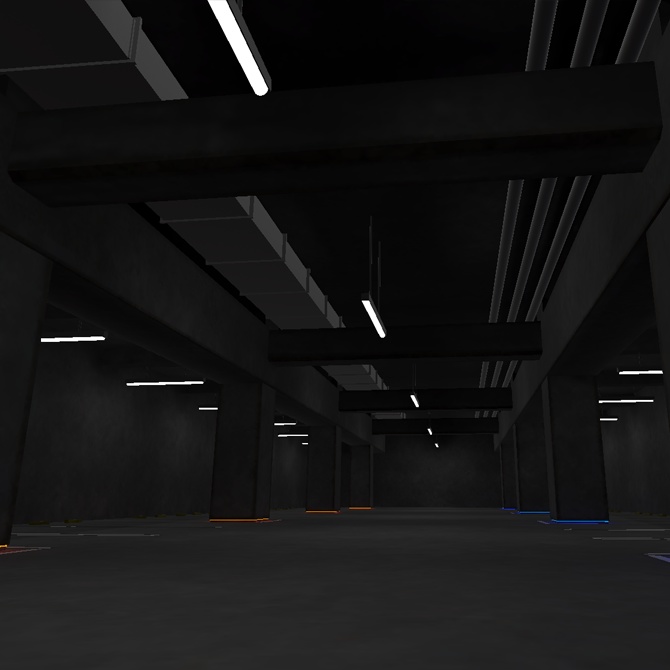 Sagan6 BasementParking【VRCワールド】