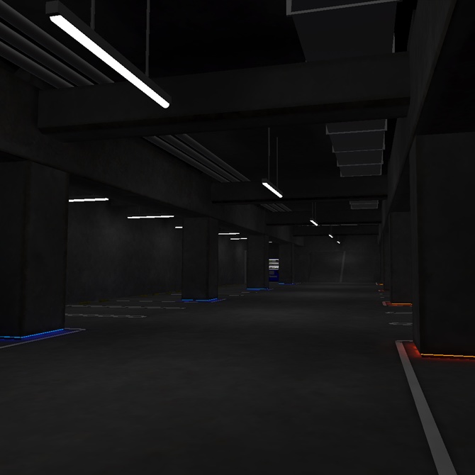 Sagan6 BasementParking【VRCワールド】