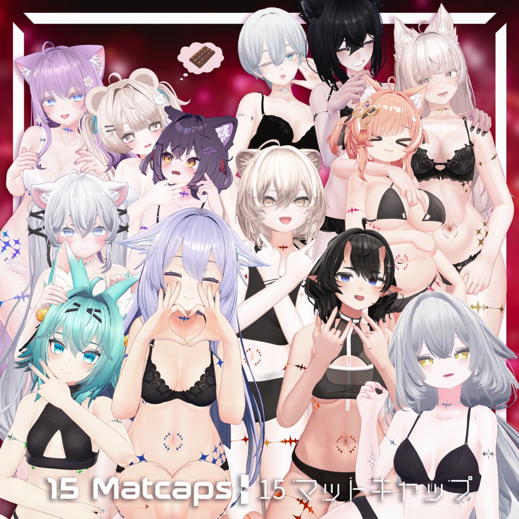 Resonator Tattoo 2.0 / 共鳴者入れ墨2.0【18 Avatars】