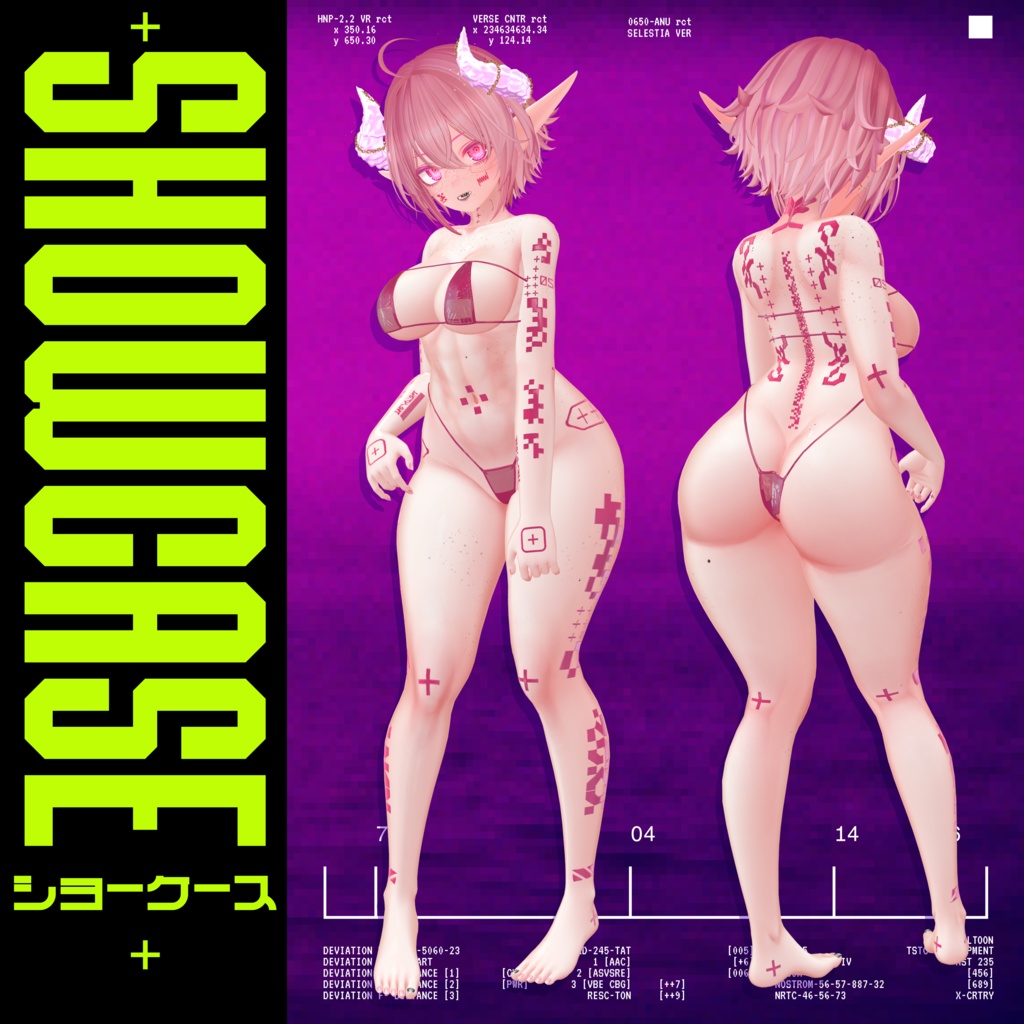 Runner Tattoo / ランナー入れ墨【7 Avatars】