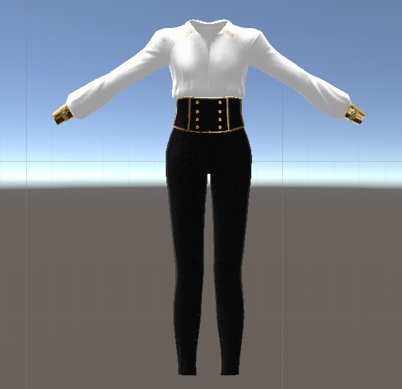 【'白鳥' 専用衣装】 Shirts & corsets