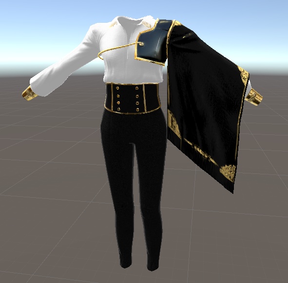 【'白鳥' 専用衣装】 Shirts & corsets