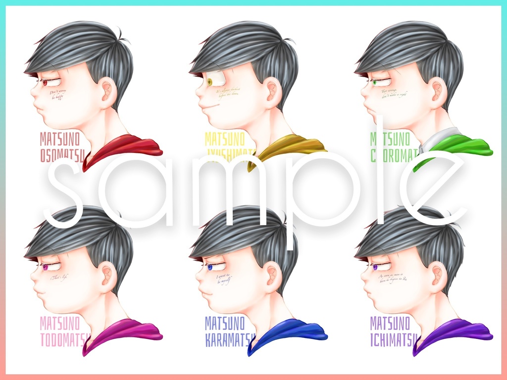 おそ松 アクリルキーホルダー