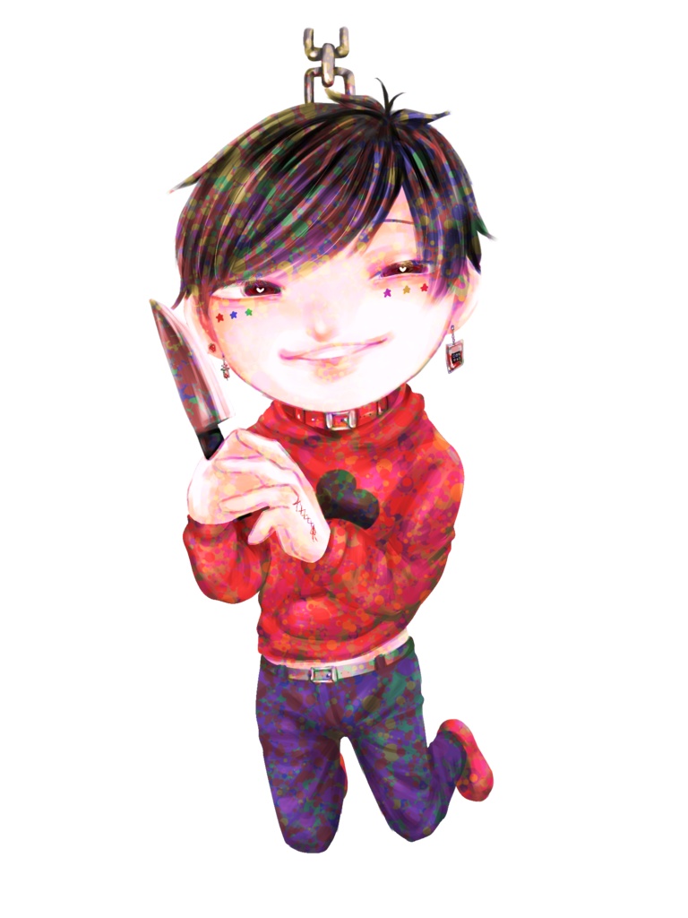 病みかわおそ松 アクリルキーホルダー