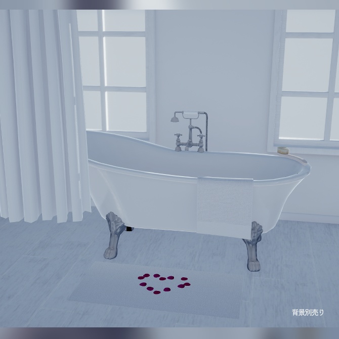 猫足バスタブセット